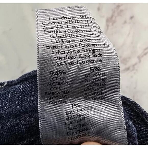 Mother Jeans Women 24 Stunner Zip Two Step Fray Holding Hands High Rise Skinny - Picture 10 of 16